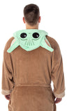 Big and Tall Baby Grogu Star Wars The Child Adult Costume Plush Robe