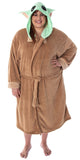 Big and Tall Baby Grogu Star Wars The Child Adult Costume Plush Robe
