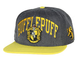 Harry Potter Hufflepuff Embroidered House Crest Adjustable Snapback Hat Cap
