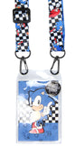 Sonic The Hedgehog Characters Multi-Use Lanyard Clear ID Badge Holder