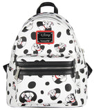 Loungefly Disney 101 Dalmatians Spots and Pups Allover Print Mini Backpack