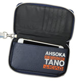Star Wars Ahsoka Tano Full Zip Closure Wristlet Wallet w/ Tech Pocket
