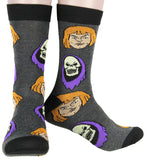 Masters Of the Universe Socks He-Man Skeletor Designs 5 Pack Adult Crew Socks