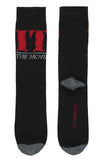 Stephen King's IT The Movie Pennywise The Clown 2 Pack Men's Athletic Crew Socks