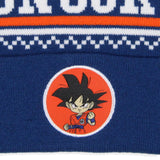 Dragon Ball Z Anime Son Goku Cuffed Pom Beanie Hat