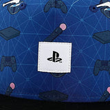 Sony Playstation Embroidered Logo Patch Gaming Icons Youth Flat Bill Hat