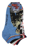 Friday The 13th Adult Jason Voorhees Hockey Mask Ankle Socks 5PK