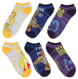 Masters of the Universe Character Ankle Socks He-man Skeletor She-ra Adult 3 PK