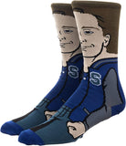 Breakfast Club Teen Movie Andrew Clark 360 Character Collection Crew Socks