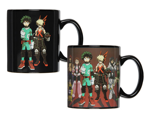 My Hero Academia Anime Manga Heat Reactive Color Changing 16 OZ. Tea Coffee Mug Cup