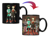My Hero Academia Anime Manga Heat Reactive Color Changing 16 OZ. Tea Coffee Mug Cup