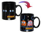 Pac-Man Heat Reactive Color Changing 16 Oz. Tea Coffee Mug Cup