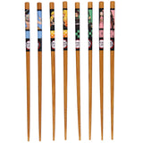 Demon Slayer Set Of 4 Collectible Anime Bamboo Chopsticks