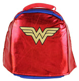 DC Wonder Woman Lunch Box Soft Kit Insulated Cooler Bag With Cape