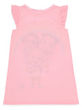 CoComelon Toddler Girls Be Cute Be Kind Ruffle Sleeve Nightgown
