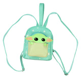 Star Wars The Mandalorian Baby Yoda The Child Micro Mini Backpack Shoulder Bag