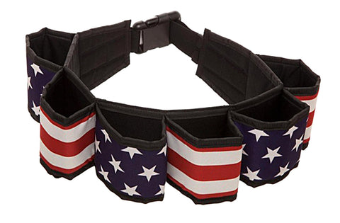 USA Flag Americana Beverage Utility Six Pack Belt