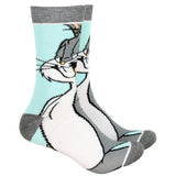 Looney Tunes Bugs Bunny Crew Socks Character Knit Hosiery