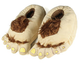 The Hobbit An Unexpected Journey Adult Plush Furry Feet Slippers