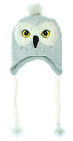 Harry Potter Beanie Hedwig Owl Costume Laplander Hat Pom Beanie