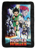 Hunter X Hunter Anime Poster Soft Plush Fleece Throw Blanket 45" x 60"