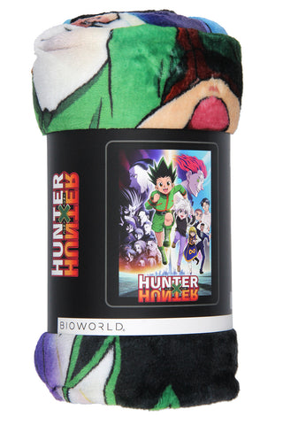 Hunter X Hunter Anime Poster Soft Plush Fleece Throw Blanket 45 x 60–  Seven Times Six