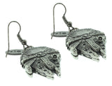 Star Wars Millennium Falcon 3D Dangle Earrings