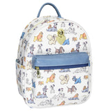 Disney Dogs Saffiano Faux Leather Tote Bag Mini Backpack