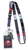 Naruto Shippuden Anime Kakashi ID Badge Holder Lanyard w/ Kakashi Rubber Pendant