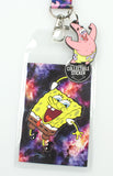 SpongeBob Squarepants ID Lanyard with Patrick Charm and Detachable Badge Holder