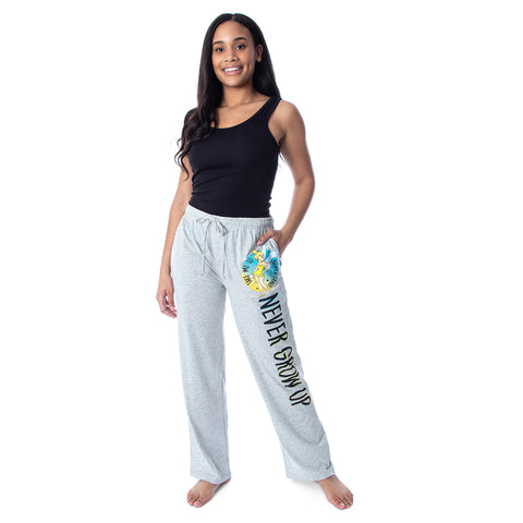 Disney Women's Tinker Bell Never Grow Up Soft Touch Cotton Pajama Pant–  Seven Times Six