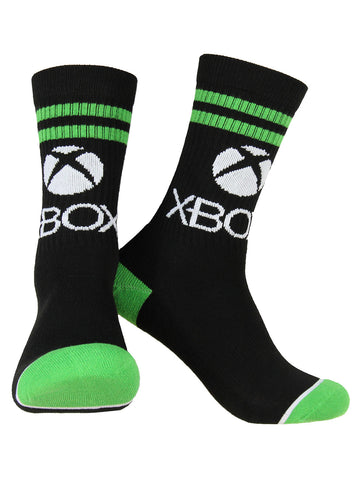 Xbox Gaming Console Logo Adult Crew Socks 1 Pair